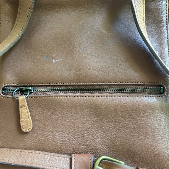 Coach Vintage Convertible Backpack Leather & Suede - Picture 7 of 8